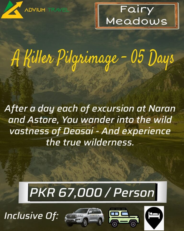 Itineraries Fairy Meadows 2
